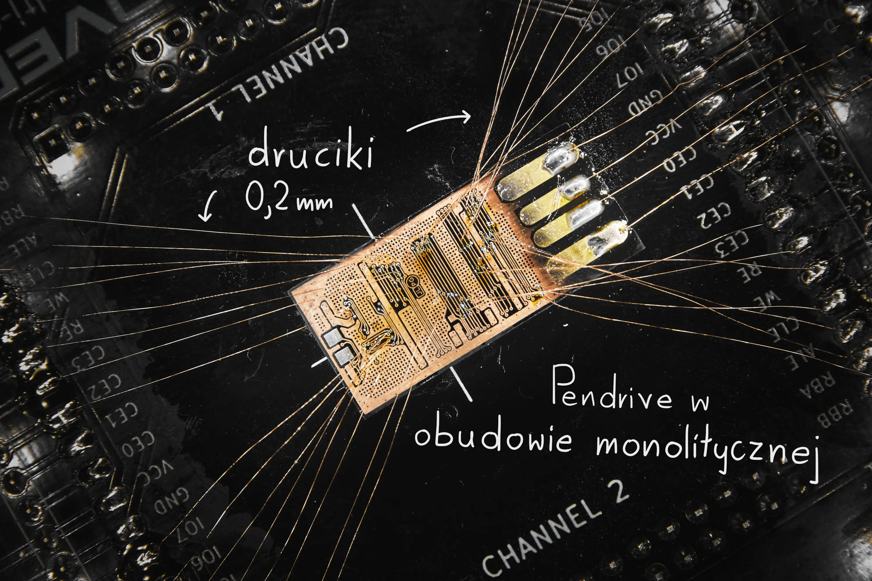 Odzyskiwanie danych z pendrive metodą Chip-Off